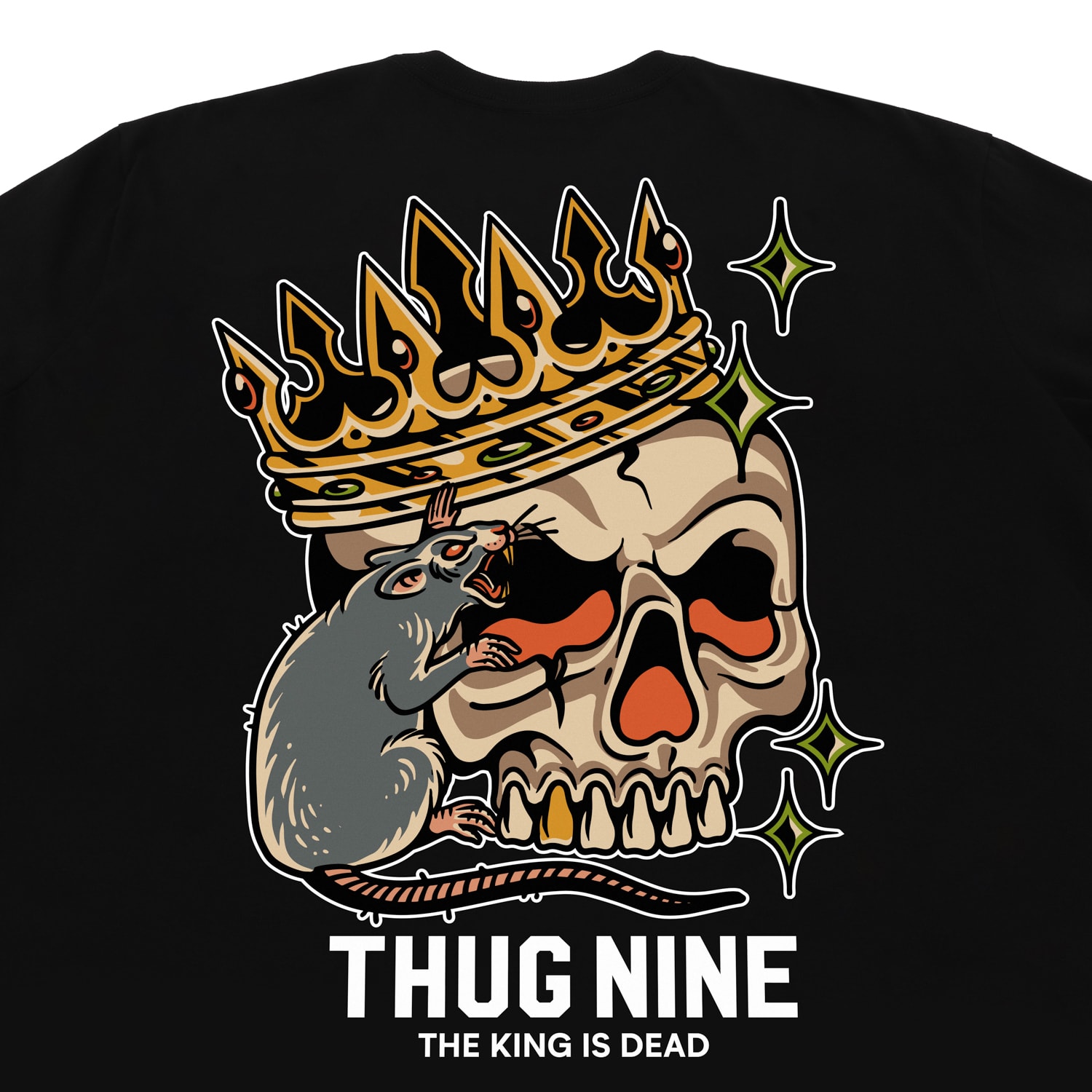 CAMISETA KING IS DEAD