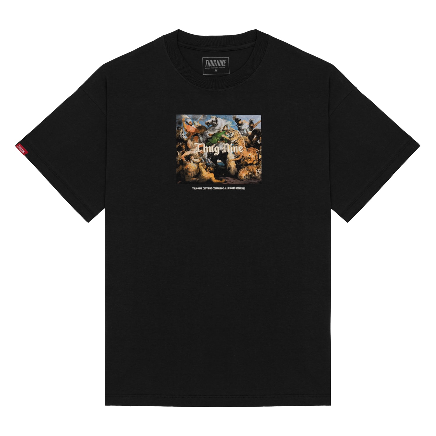 CAMISETA OVERSIZED HUNT OR BE HUNTED