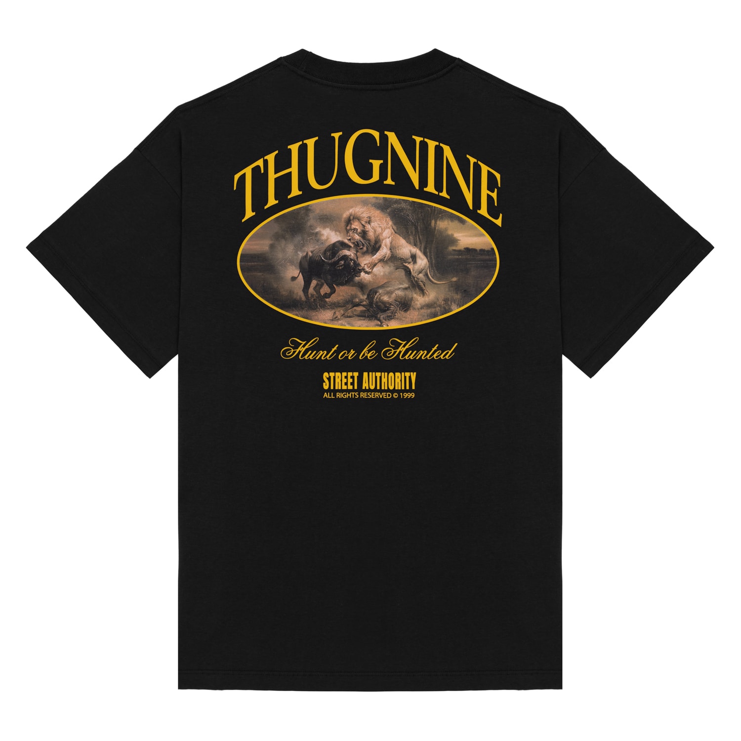 CAMISETA OVERSIZED HUNT OR BE HUNTED